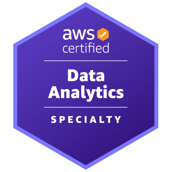 AWS Certified Data Analytics Specialty